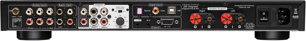 Parasound NC 200 Integrated